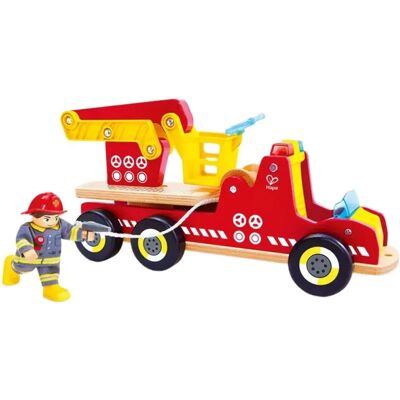 Hape Autopompa Con Sirena E Luci Hape Autopompa Con Sirena E Luci