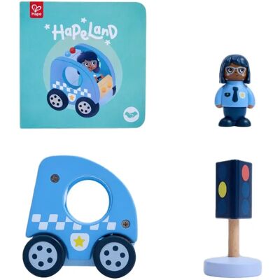 Hape La Macchina Della Polizia Con Sirena Hape La Macchina Della Polizia Con Sirena