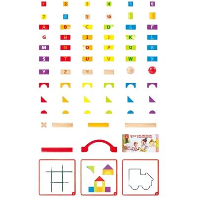 Hape Gioco Di Costruzione Evolutionary Blocks Hape Gioco Di Costruzione Evolutionary Blocks