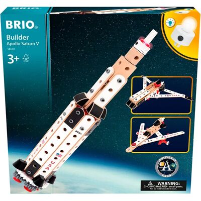 Brio Gioco Di Costruzione Builder Apollo Saturn V 3607 Brio Gioco Di Costruzione Builder Apollo Saturn V 3607