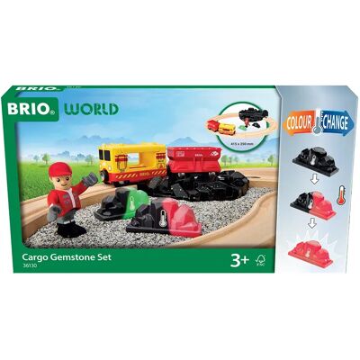 Brio Giocattolo Educativo Cargo Gemstone Set 36130 Brio Giocattolo Educativo Cargo Gemstone Set 36130