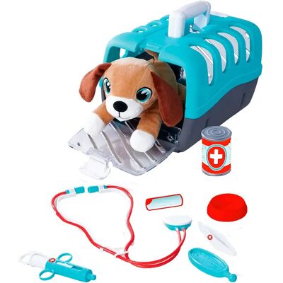 Dickie Toys Orsacchiotto Plush Dog With Veterinary Bag Dickie Toys Orsacchiotto Plush Dog With Veterinary Bag
