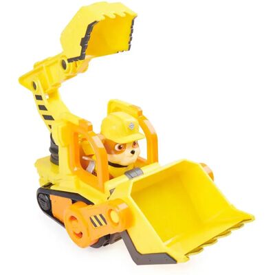 Paw Patrol Rubble & Crew - Bulldozer di Rubble - Veicolo Giocattolo Paw Patrol Rubble & Crew - Bulldozer di Rubble - Veicolo Giocattolo
