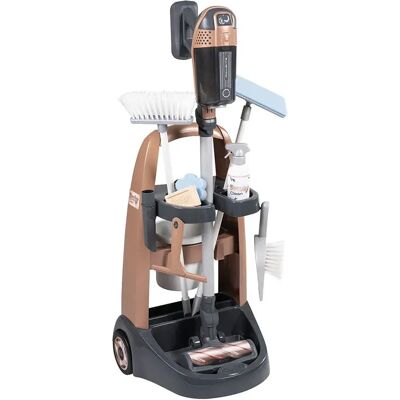 Smoby Giocattolo Educativo Trolley + Upright Vacuum Cleaner Smoby Giocattolo Educativo Trolley + Upright Vacuum Cleaner