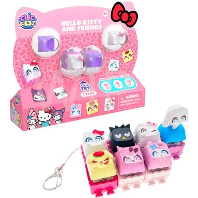 Bizak Clickeez & Pack Da 7 Hello Kitty Friends Bizak Clickeez & Pack Da 7 Hello Kitty Friends