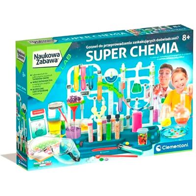 Clementoni Giocattolo Educativo Scientific Fun Super Chemistry Clementoni Giocattolo Educativo Scientific Fun Super Chemistry