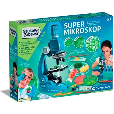 Clementoni Super Microscopio - Divertimento Scientifico Clementoni Super Microscopio - Divertimento Scientifico