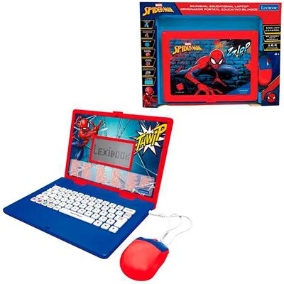 Lexibook Laptop Educativo Bilingue Spiderman Lexibook Laptop Educativo Bilingue Spiderman