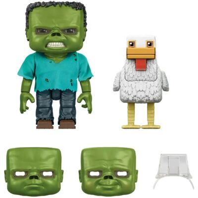 Mattel Peluche Jockey Di Pollo Minecraft Mattel Peluche Jockey Di Pollo Minecraft
