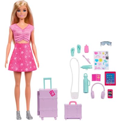 Barbie Bambola Malibu Limitless Adventure Multicolor One Size Barbie Bambola Malibu Limitless Adventure Multicolor One Size
