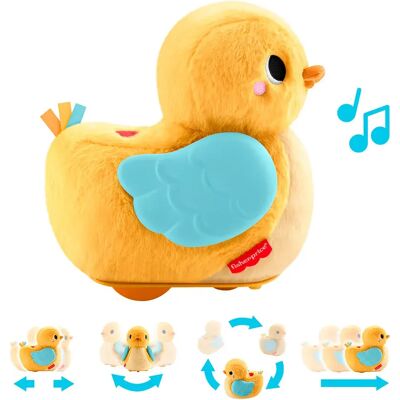 Fisher Price Anatroccolo Corre E Sbatte Le Ali Multicolor One Size Fisher Price Anatroccolo Corre E Sbatte Le Ali Multicolor One Size