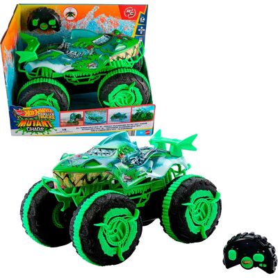 Hot Wheels Auto Telecomandata Monster Trucks 1:15 Mutant Chaos Great Bite Multicolor One Size Hot Wheels Auto Telecomandata Monster Trucks 1:15 Mutant Chaos Great Bite Multicolor One Size