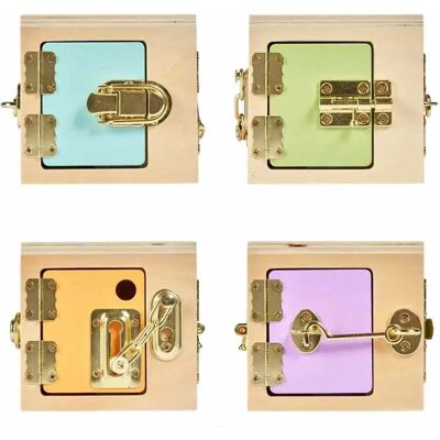 Eichhorn Gioco Educativo Montessori Locks Eichhorn Gioco Educativo Montessori Locks