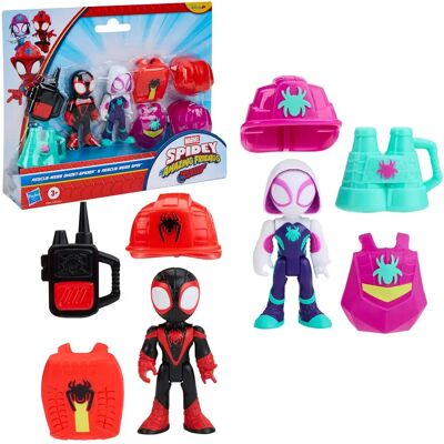Hasbro Figure Spidey Rescuewebs Miles Ghost 2 Unità Multicolor One Size Hasbro Figure Spidey Rescuewebs Miles Ghost 2 Unità Multicolor One Size