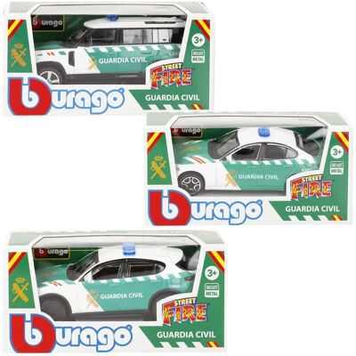 Burago Macchina Street Fire Guardia Civil Assortito Green / White One Size Burago Macchina Street Fire Guardia Civil Assortito Green / White One Size