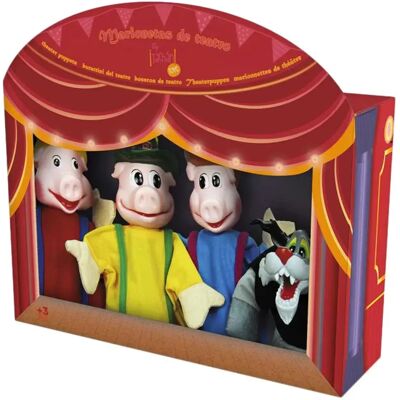 Tachan Set Di Pupazzi 3 Porcellini Tachan Set Di Pupazzi 3 Porcellini