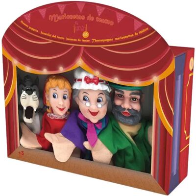 Tachan Set Di Marionette Cappuccetto Rosso Tachan Set Di Marionette Cappuccetto Rosso