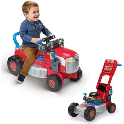 Vtech Trattore E Tosaerba Convertibile 2 In 1 Versione Spagnola Vtech Trattore E Tosaerba Convertibile 2 In 1 Versione Spagnola