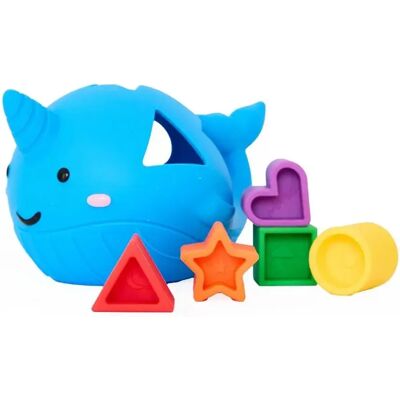 Jellystone Gioco Per Bambini Narwhal Shape Sorter Jellystone Gioco Per Bambini Narwhal Shape Sorter