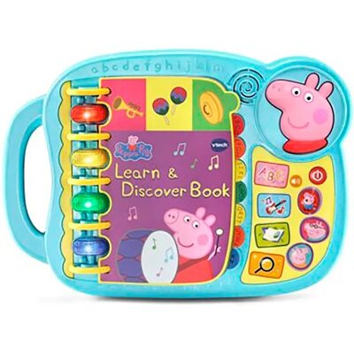 Vtech Libro Di Apprendimento E Scoperta (950-518032) Giocattolo Peppa Pig Vtech Libro Di Apprendimento E Scoperta (950-518032) Giocattolo Peppa Pig
