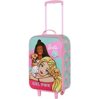 Karactermania Valigia A Rotelle Barbie Pets Soft 3d Karactermania Valigia A Rotelle Barbie Pets Soft 3d