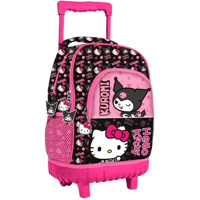 Manenti Valigia A Rotelle Kuromi & Hello Kitty Manenti Valigia A Rotelle Kuromi & Hello Kitty