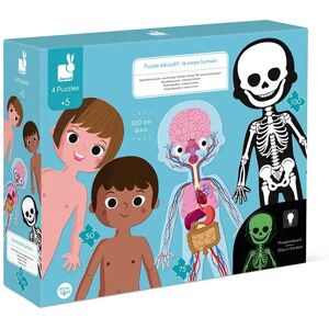 Janod Puzzle Educativo-corpo Umano-50 75 100 Pezzi Janod Puzzle Educativo-corpo Umano-50 75 100 Pezzi