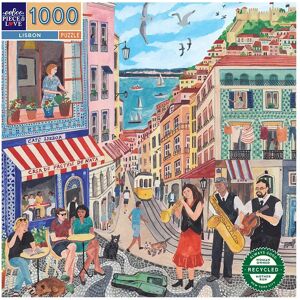 Eeboo Puzzle Di Lisbona (epztlsb) 1000 Pezzi Eeboo Puzzle Di Lisbona (epztlsb) 1000 Pezzi