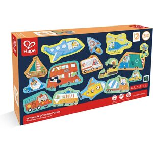 Hape Puzzle Di Ruote E Meraviglie Hape Puzzle Di Ruote E Meraviglie