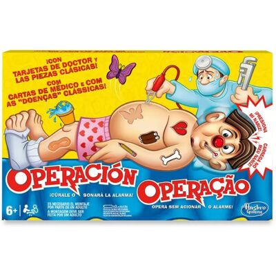 Hasbro Operazione Multicolore - Gioco da Tavolo Hasbro Operazione Multicolore - Gioco da Tavolo
