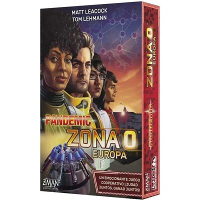 Asmodee Gioco Da Tavolo Pandemic Zona 0 Europa Versione Spagnola Asmodee Gioco Da Tavolo Pandemic Zona 0 Europa Versione Spagnola