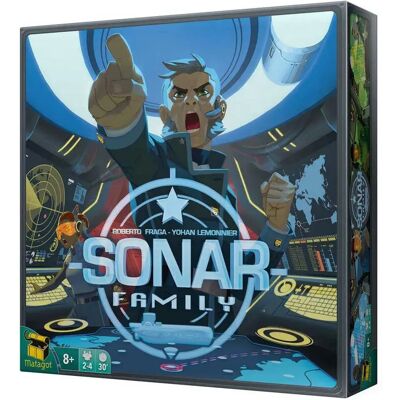 Asmodee Gioco Da Tavolo Sonar Family Versione Spagnola Asmodee Gioco Da Tavolo Sonar Family Versione Spagnola