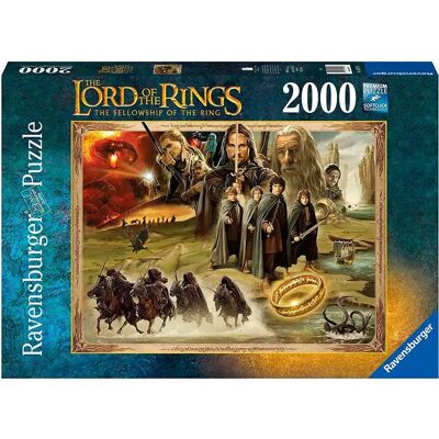 Ravensburger Puzzle Il Signore Degli Anelli 2000 Pezzi Ravensburger Puzzle Il Signore Degli Anelli 2000 Pezzi