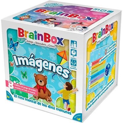 Asmodee Brainbox Imágenes - Gioco di Memoria Spagnolo - 55 Carte - Dai 4 Anni Asmodee Brainbox Imágenes - Gioco di Memoria Spagnolo - 55 Carte - Dai 4 Anni
