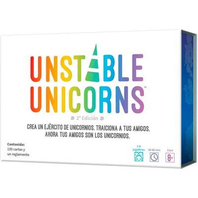 Asmodee Gioco Di Carte Unstable Unicorns Asmodee Gioco Di Carte Unstable Unicorns