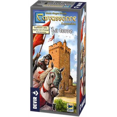Devir Carcassonne La Torre Gioco Da Tavolo Multicolor One Size Devir Carcassonne La Torre Gioco Da Tavolo Multicolor One Size