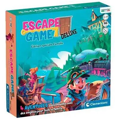 Clementoni Gioco Da Tavolo Escape Room Deluxe 30x30x7.7 Cm Clementoni Gioco Da Tavolo Escape Room Deluxe 30x30x7.7 Cm