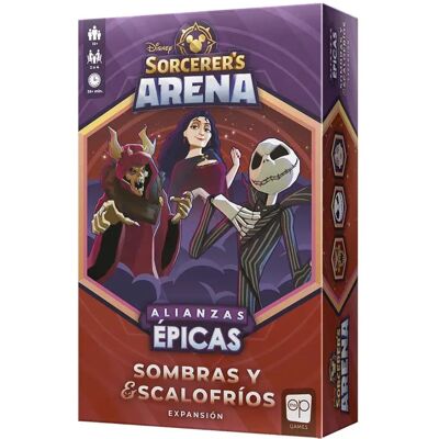 Asmodee Sorcerer Arena Espansione Ombre E Brividi Gioco Da Tavolo Consigliato Disney Versione Spagnola Asmodee Sorcerer Arena Espansione Ombre E Brividi Gioco Da Tavolo Consigliato Disney Versione Spagnola