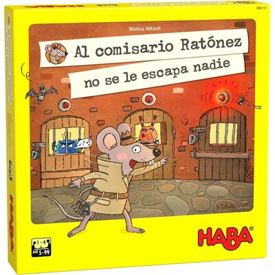 Haba Gioco Da Tavolo ¡al Comisario Ratónez No Se Le Escapa Nadie! Haba Gioco Da Tavolo ¡al Comisario Ratónez No Se Le Escapa Nadie!