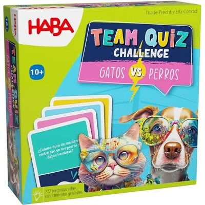 Haba Sfida Quiz A Squadre-gatti Contro Cani-gioco Da Tavolo Haba Sfida Quiz A Squadre-gatti Contro Cani-gioco Da Tavolo