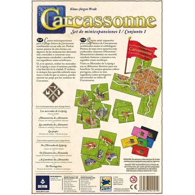 Devir Gioco Da Tavolo Carcassonne: Combined Expansions Devir Gioco Da Tavolo Carcassonne: Combined Expansions