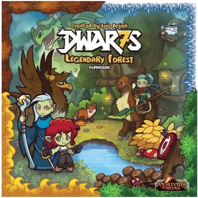 Asmodee Gioco Da Tavolo Dwar7s Forest Legendary English Asmodee Gioco Da Tavolo Dwar7s Forest Legendary English