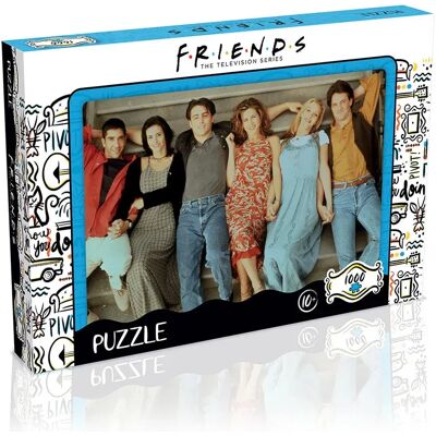 Winning Moves Friends - Puzzle Scala 1000 pezzi - Puzzle - WM01042-ML1-6 Winning Moves Friends - Puzzle Scala 1000 pezzi - Puzzle - WM01042-ML1-6