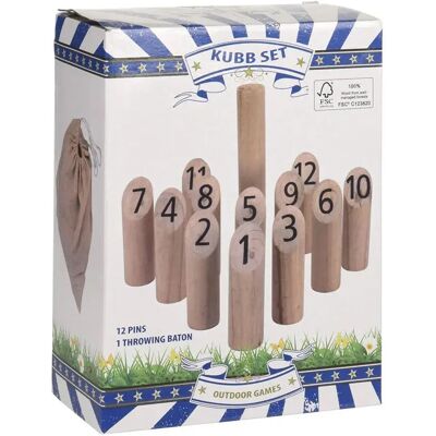 Wellhome Gioco Da Tavolo Kubb Set - Set da Tavolo Wellhome Gioco Da Tavolo Kubb Set - Set da Tavolo