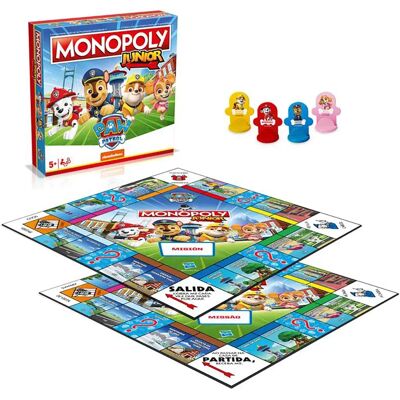 Winning Moves Gioco Da Tavolo Monopoly Junior La Patrulla Canina Spagnolo Winning Moves Gioco Da Tavolo Monopoly Junior La Patrulla Canina Spagnolo