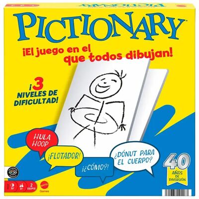 Mattel Games Gioco Da Tavolo Pictionary - Originale Mattel Games Gioco Da Tavolo Pictionary - Originale