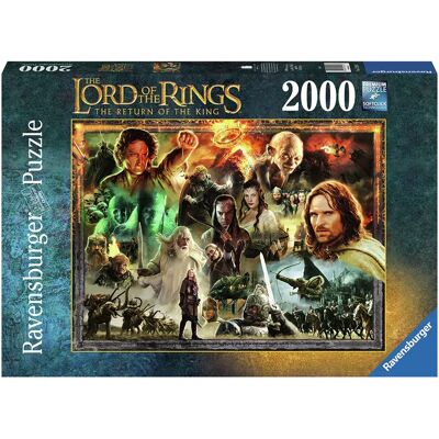 Ravensburger Il Signore Degli Anelli Il Ritorno Del Re (10217293) Puzzle 2000 Pezzi Ravensburger Il Signore Degli Anelli Il Ritorno Del Re (10217293) Puzzle 2000 Pezzi