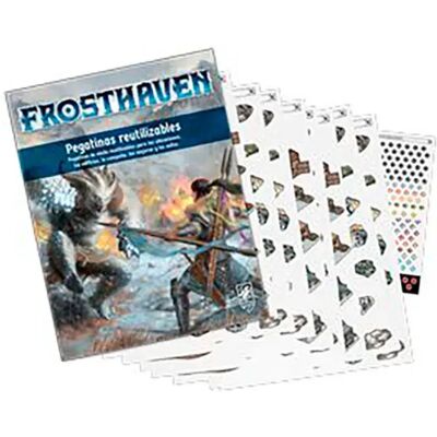 Asmodee Gioco Da Tavolo Frosthaven Pegatinas Reutilizables Asmodee Gioco Da Tavolo Frosthaven Pegatinas Reutilizables