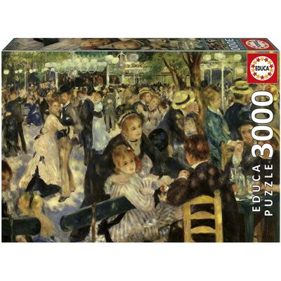 Educa Puzzle Ballo Al Moulin De La Galette Di Pierre-auguste Renoir 3000 Pezzi Educa Puzzle Ballo Al Moulin De La Galette Di Pierre-auguste Renoir 3000 Pezzi