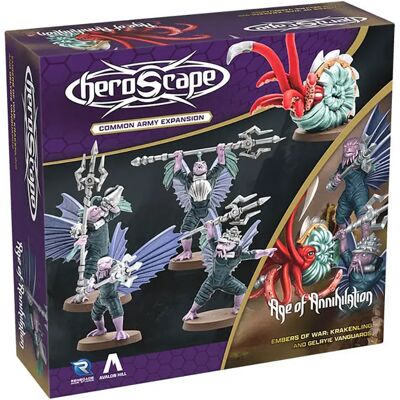 Renegade Game Studios Heroscape Embers Of War Krakenling & Gelryie Vanguards Versione Espansione Esercito Inglese Renegade Game Studios Heroscape Embers Of War Krakenling & Gelryie Vanguards Versione Espansione Esercito Inglese